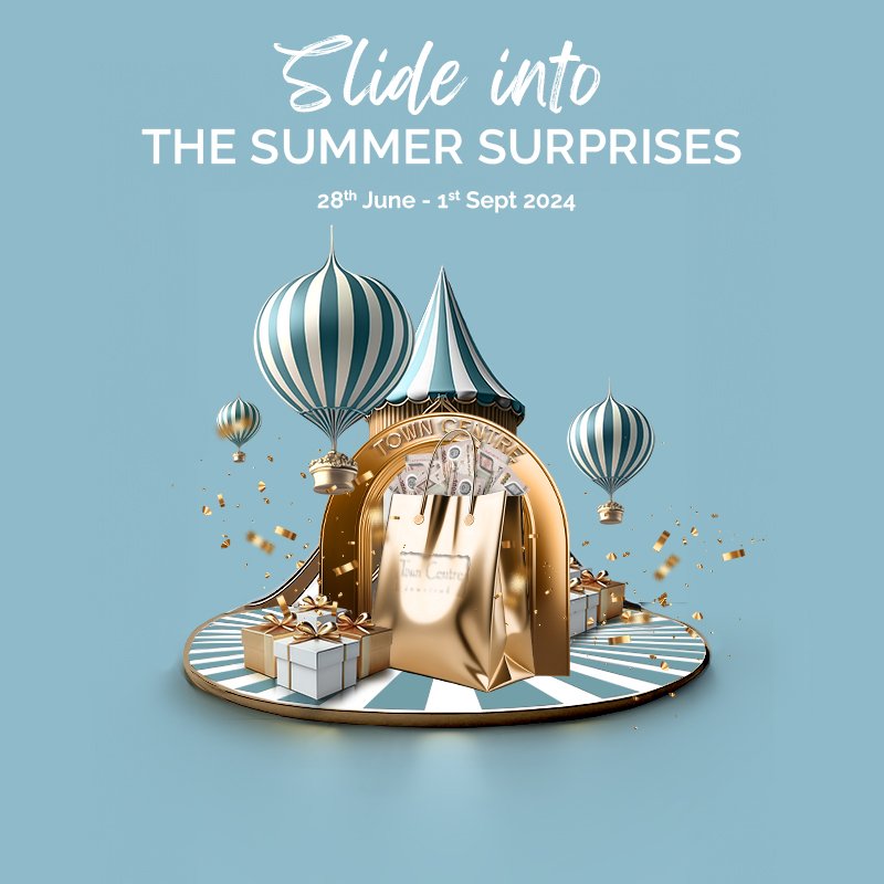 SLIDE INTO THE SUMMER SURPRISES